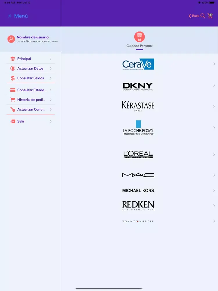 Inside Beneficios iPad  স্ক্রিনশট