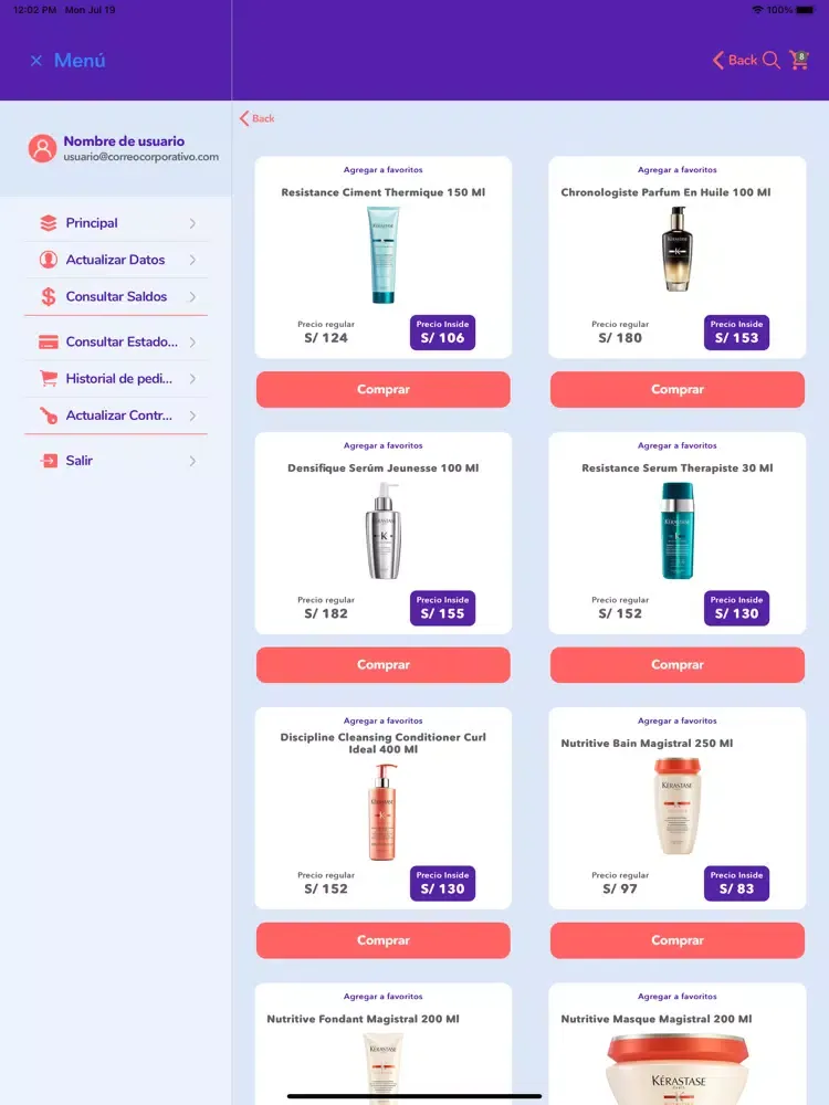 Inside Beneficios iPad  স্ক্রিনশট