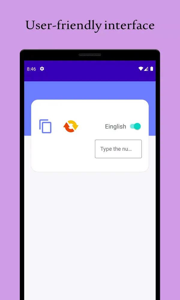 Captures d'écran de Convert number to text