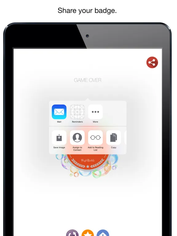 PushBubble iPad 应用截图