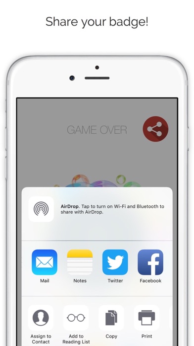 PushBubble Screenshots