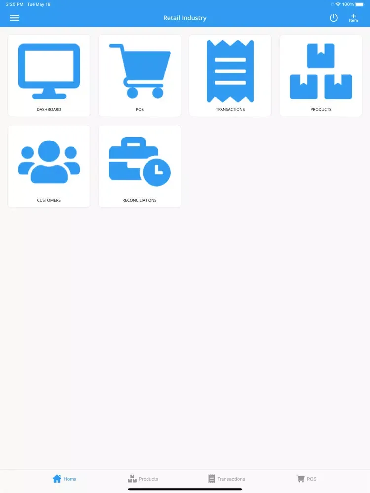 Omerse POS - Retail iPad  Screenshots