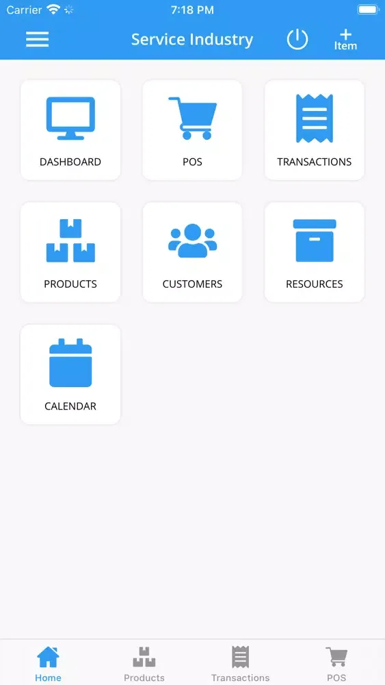Omerse POS – Service スクリーンショット