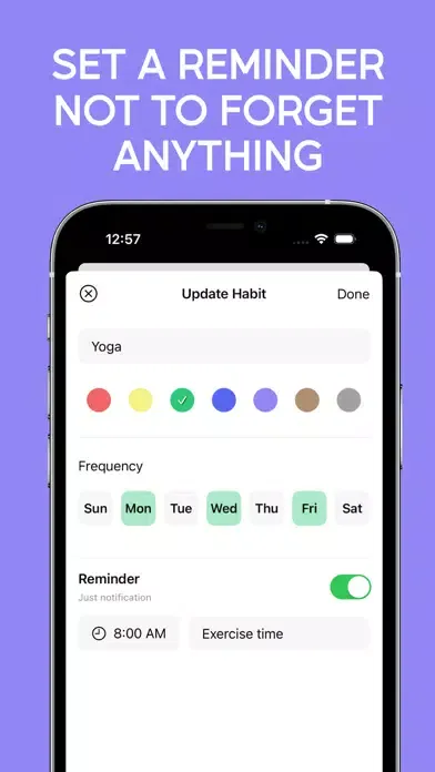 تصاویر Habo - Habits Tracker