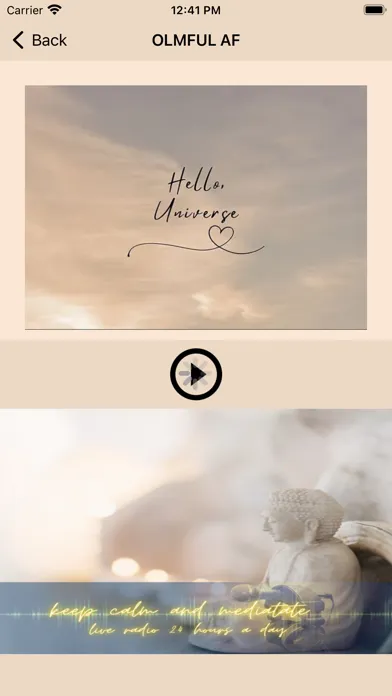 Ảnh chụp màn hình của Omful AF