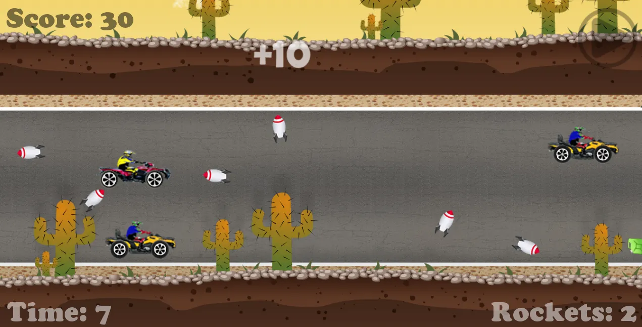 Quad Bike Battle Game Screenshots