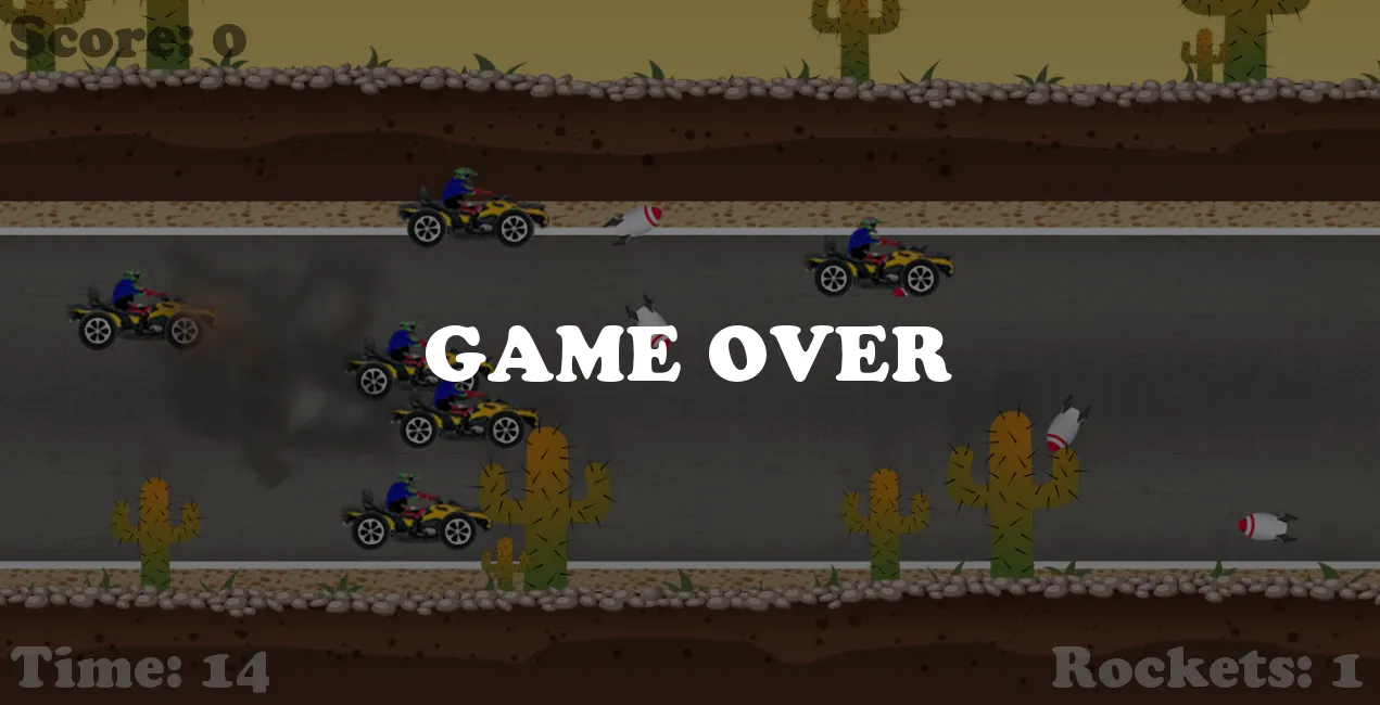 Quad Bike Battle Game Screenshots