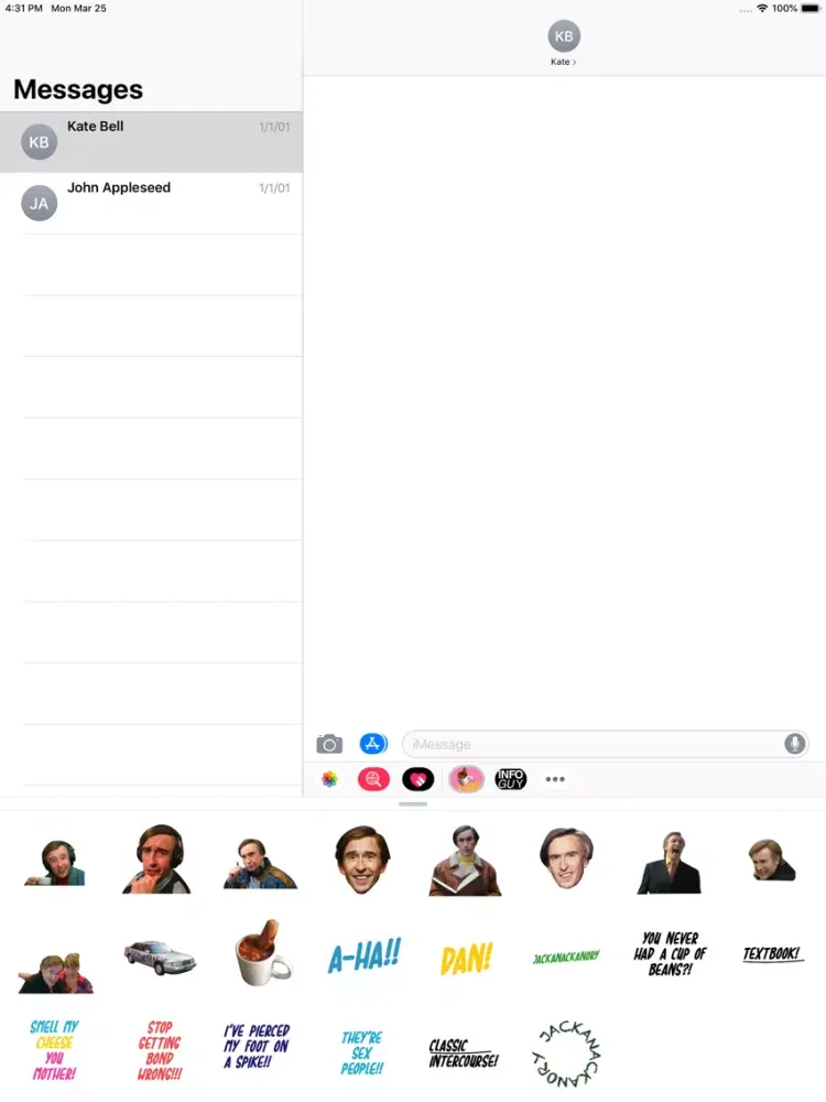 Tangkapan layar A-HA!! iPad 