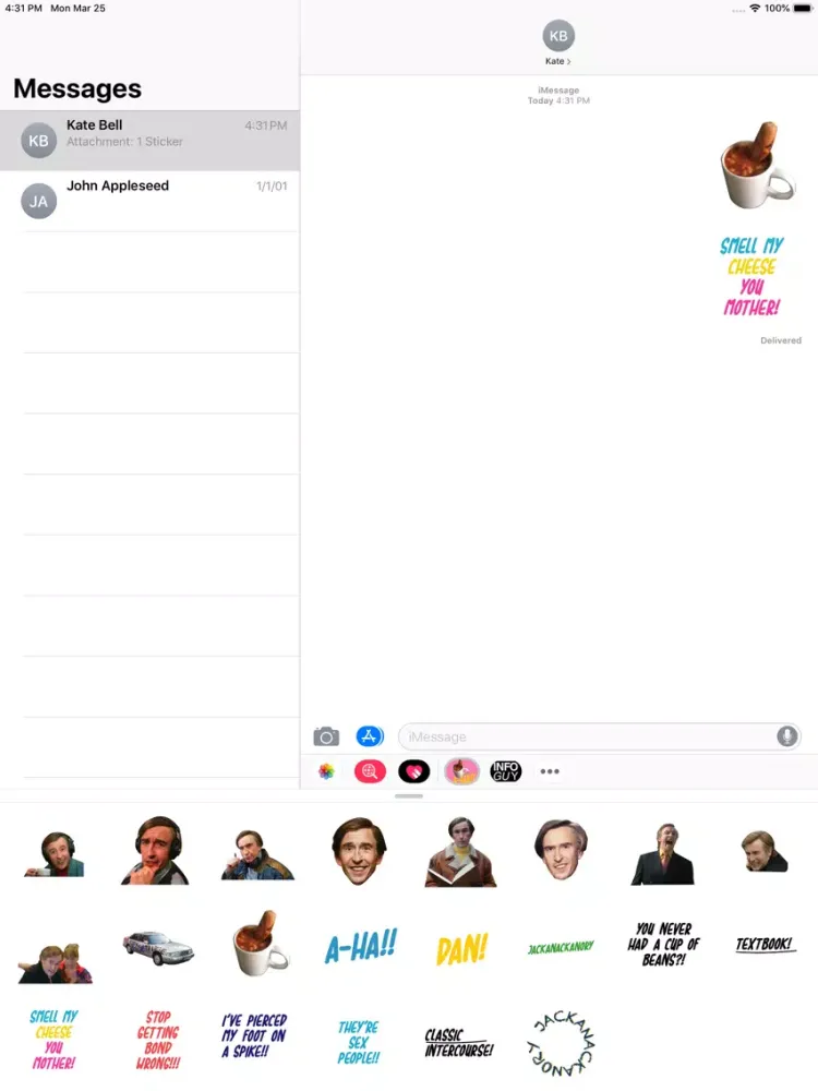 Tangkapan layar A-HA!! iPad 