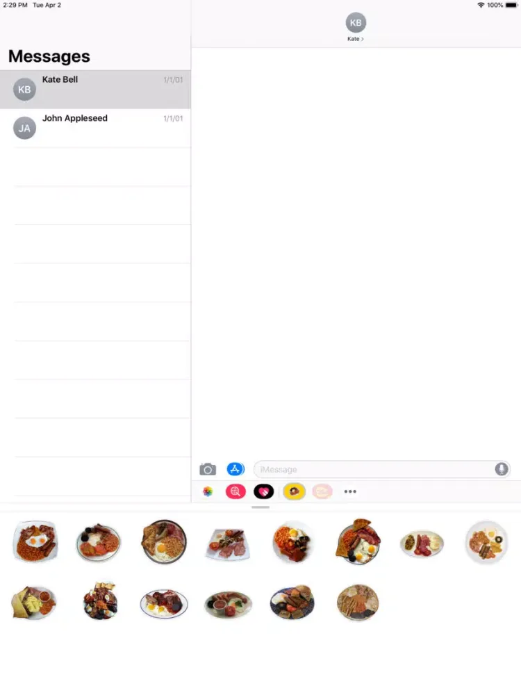 Ảnh chụp màn hình của Full English iPad 