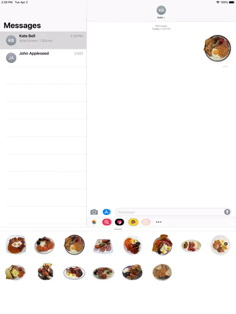 Ảnh chụp màn hình của Full English iPad 