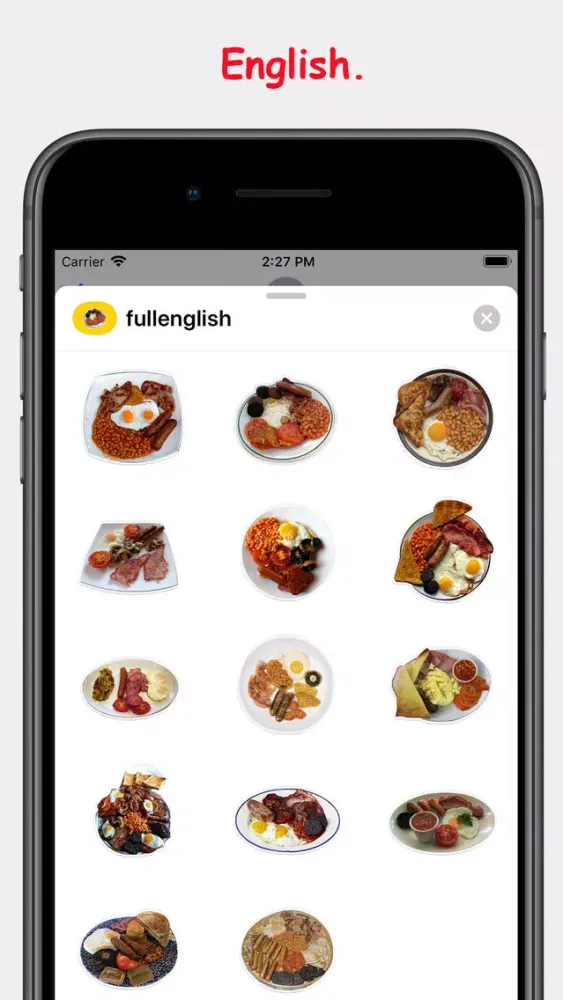 Ảnh chụp màn hình của Full English
