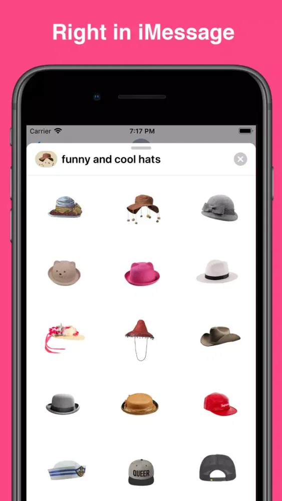ภาพหน้าจอของ DressUp! Hats - Fashion