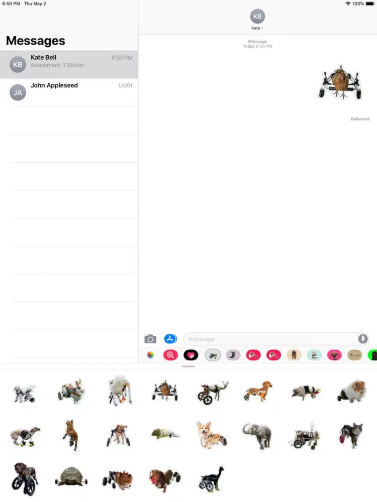 love cute disabled animals iPad  Screenshots