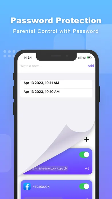 Ảnh chụp màn hình của XLocker - Control Screen Time