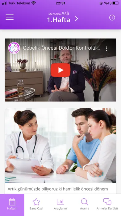 Скриншоты Hamilelik Akademisi