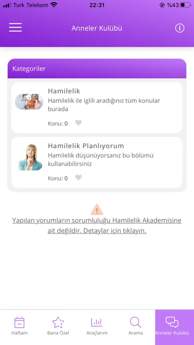 Скриншоты Hamilelik Akademisi