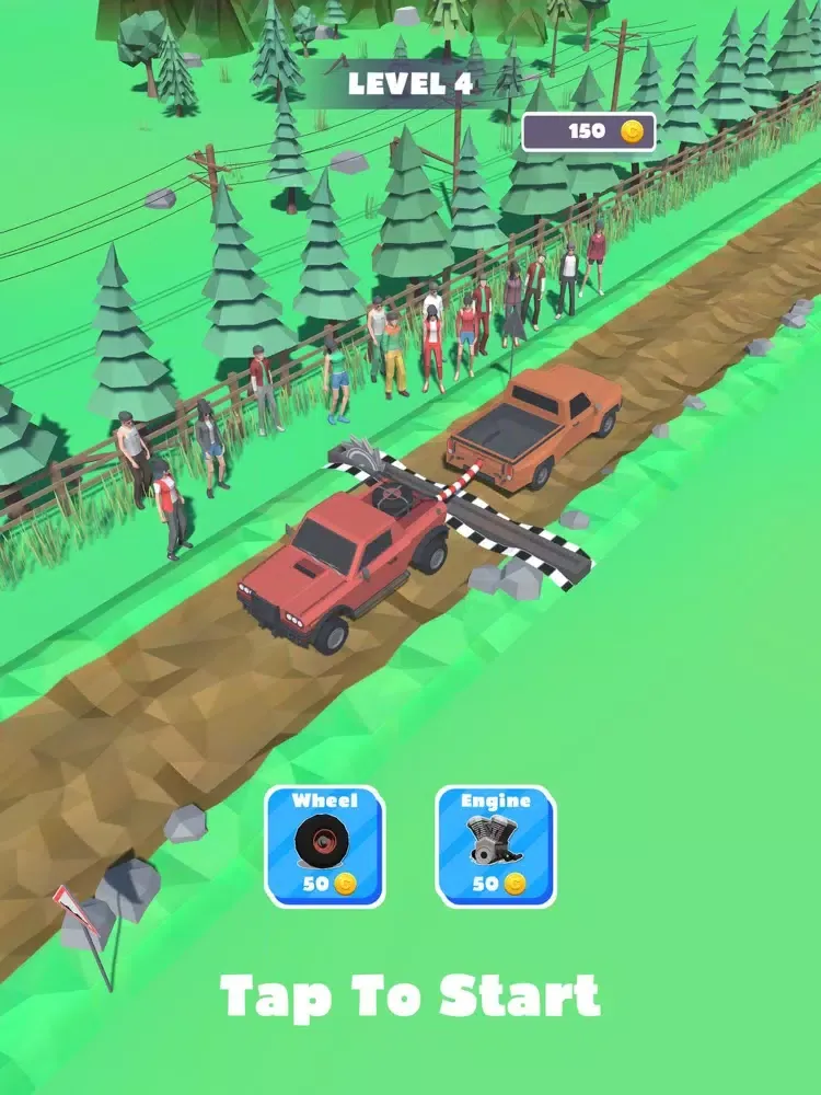Captures d'écran de Tug of Cars iPad 