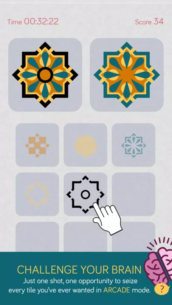 تصاویر Motif Mask – Kaleidoscope Puzzles