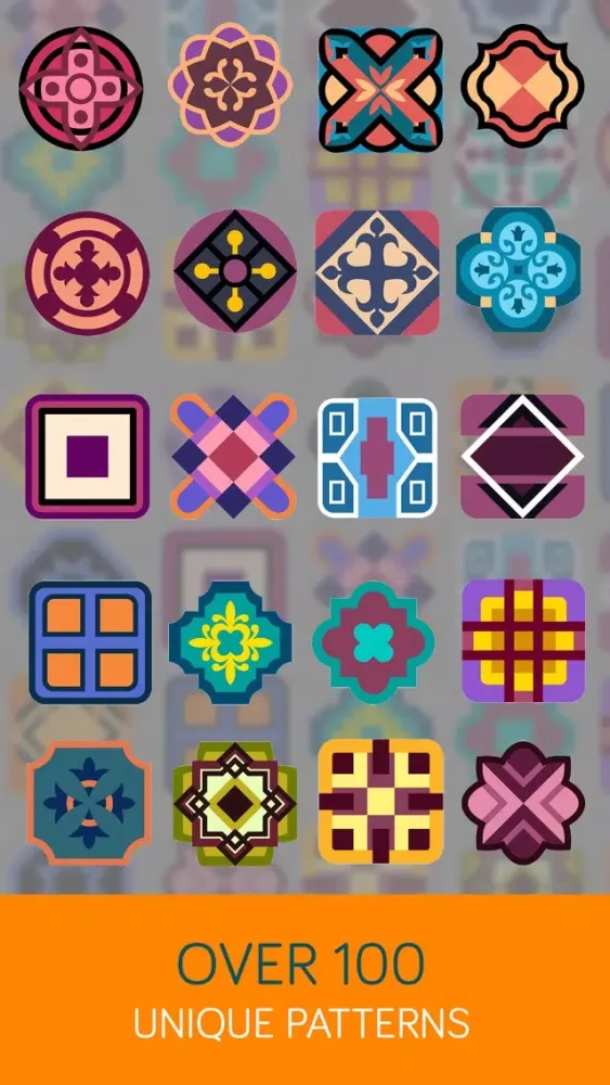 تصاویر Motif Mask – Kaleidoscope Puzzles