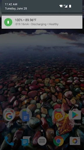 Battery Notification Screenshots