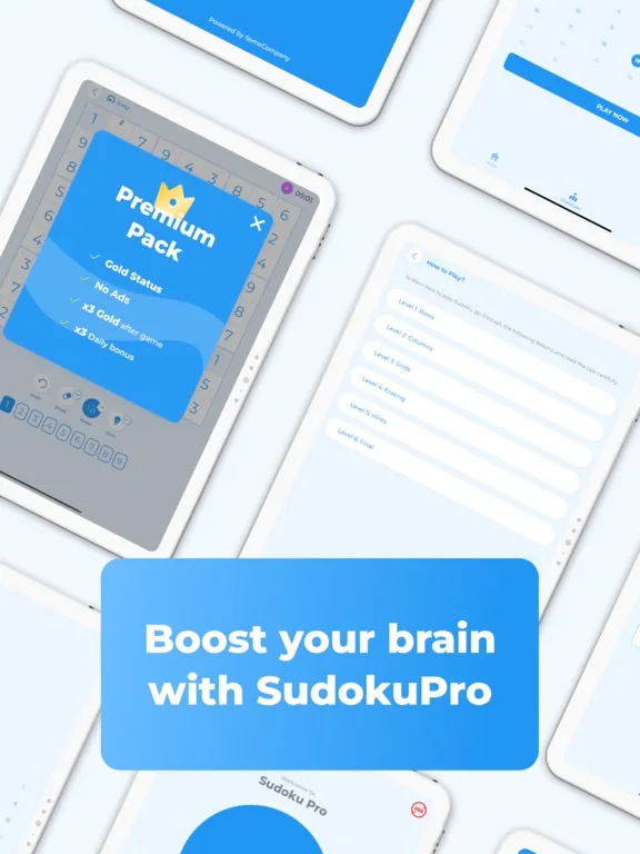 Sudoku Pro - Play Offline iPad  سکرین شاٹس