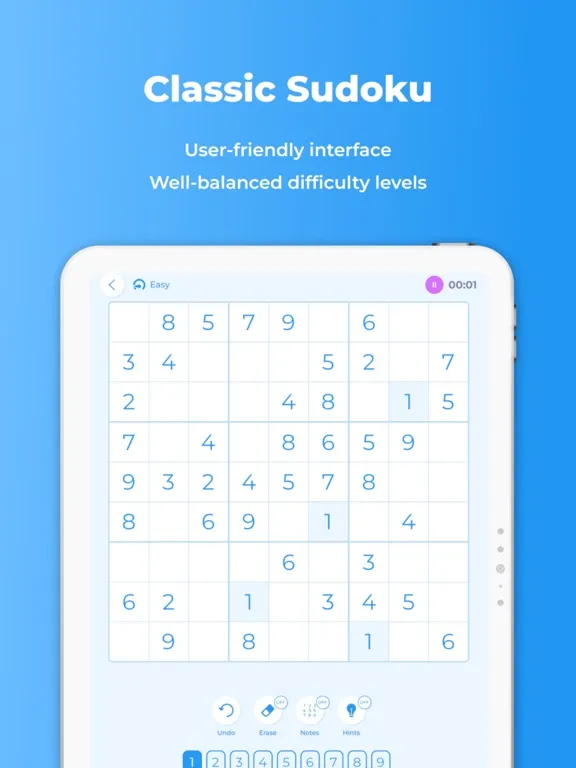 Sudoku Pro - Play Offline iPad  سکرین شاٹس