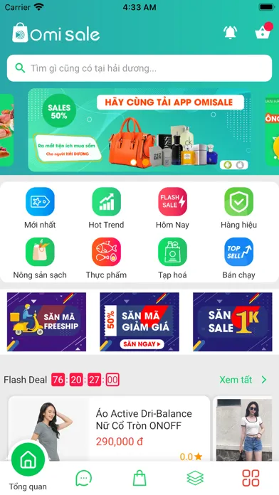 Скриншоты Omisale - Mua sắm online