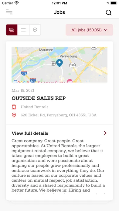 Capturas de tela do OhioMeansJobs - Look for jobs