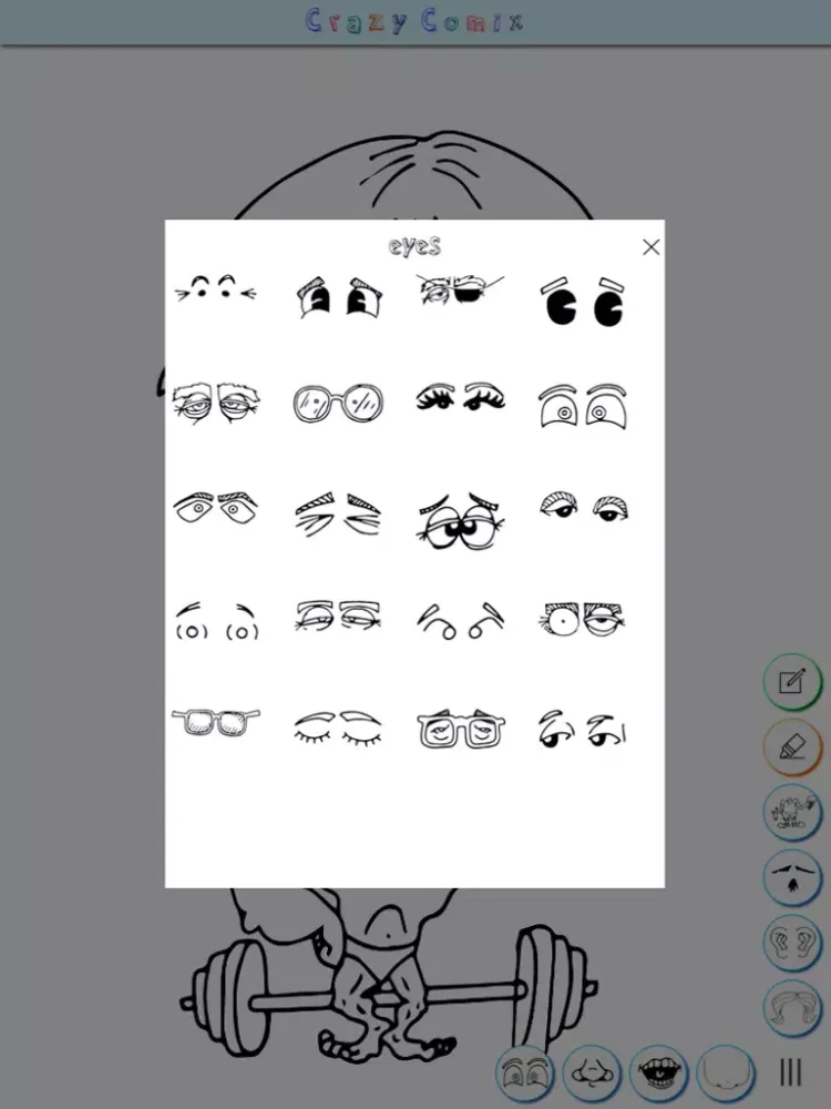 Crazy Comix iPad  Ekran Görüntüleri