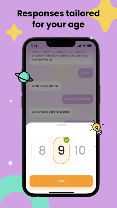 تصاویر Safe AI Chat Bot for Kids・Zoe