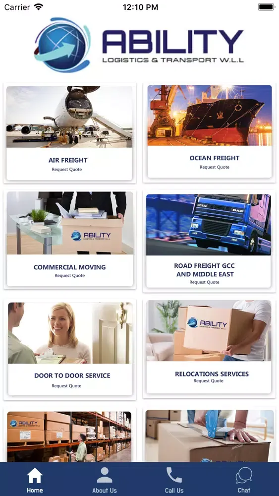 Capturas de tela do ABILITY LOGISTICS