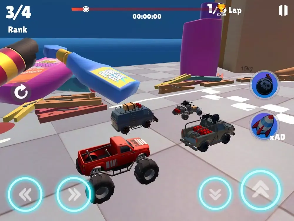 Capturas de pantalla de Toy Rider : All Star Racing iPad 