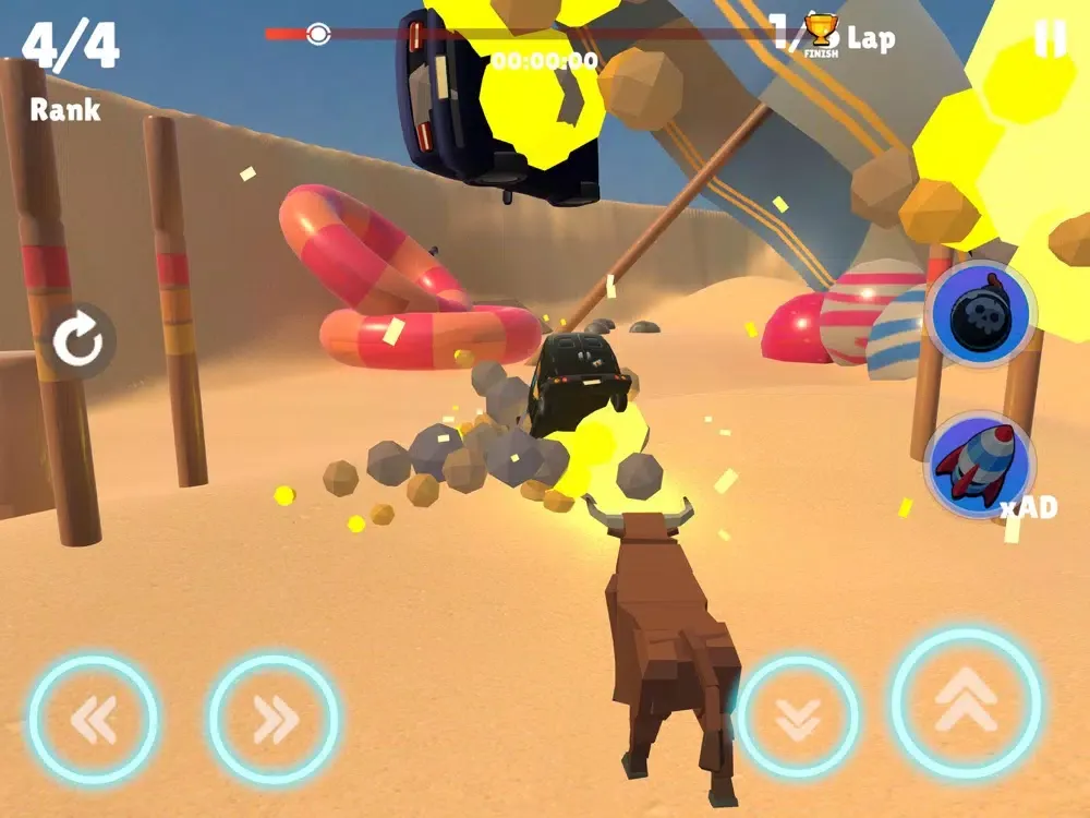 Capturas de pantalla de Toy Rider : All Star Racing iPad 