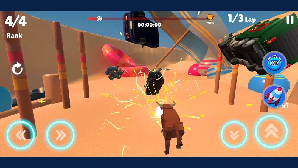 Capturas de pantalla de Toy Rider : All Star Racing