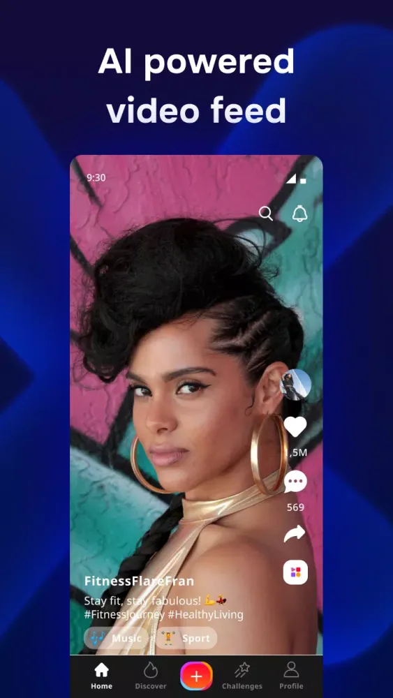 Shorts VotTak: Short Video App Screenshots
