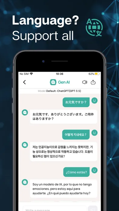 Скриншоты Gen AI - Omni Chatbot