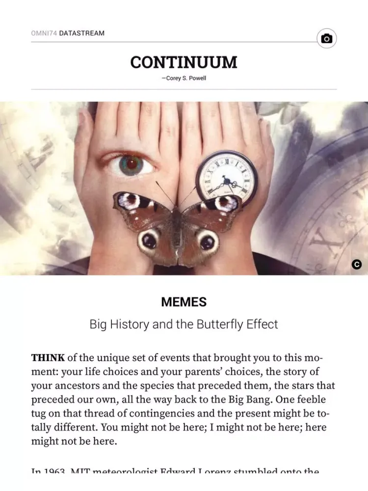 Скриншоты OMNI Magazine iPad 