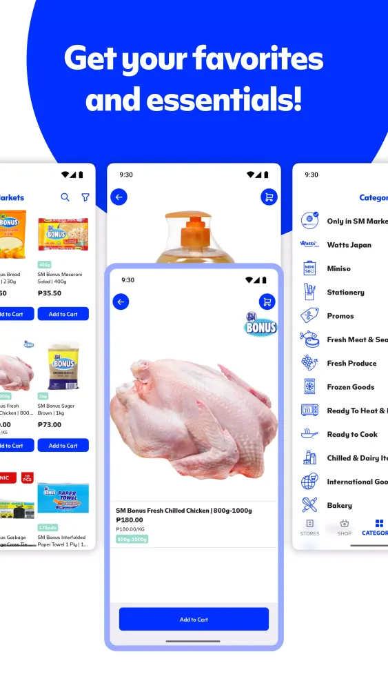 ShopSM Screenshots