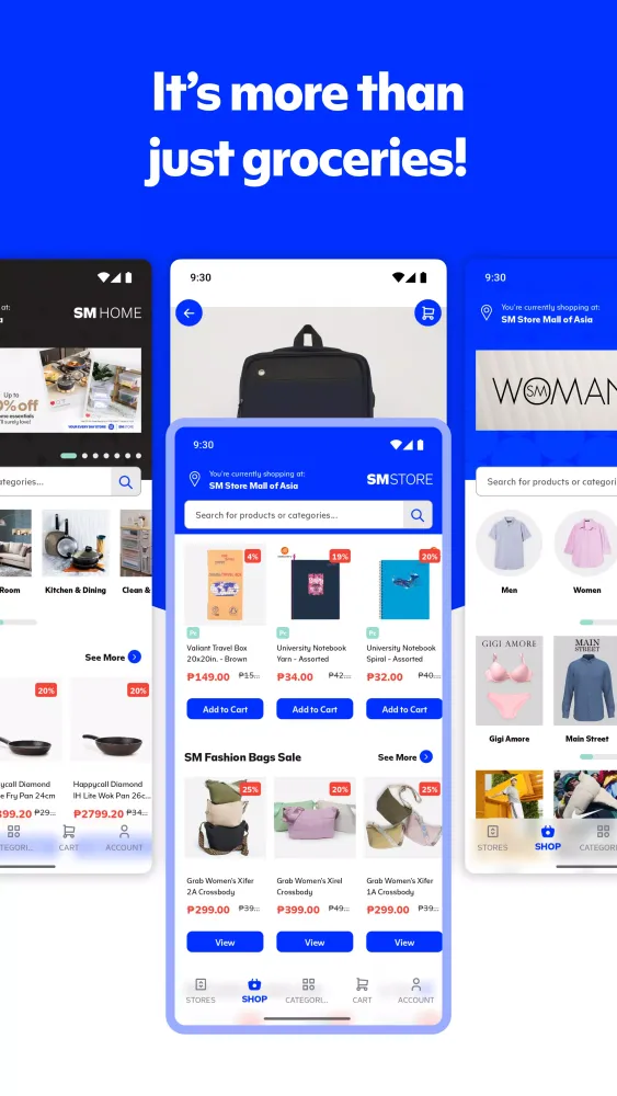 ShopSM Screenshots