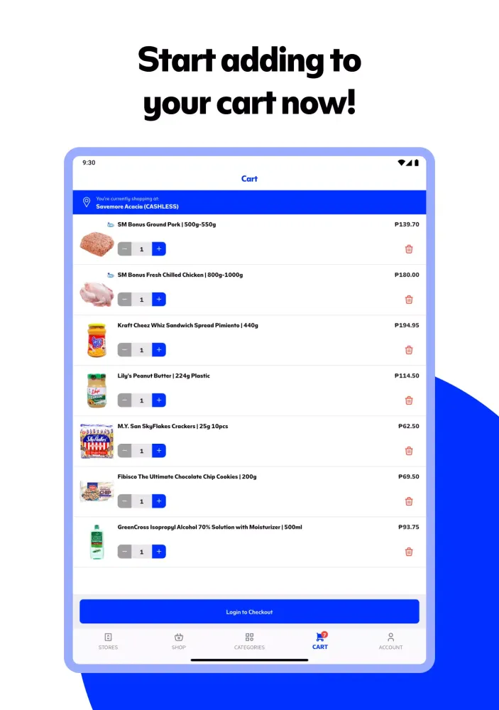 ShopSM Screenshots