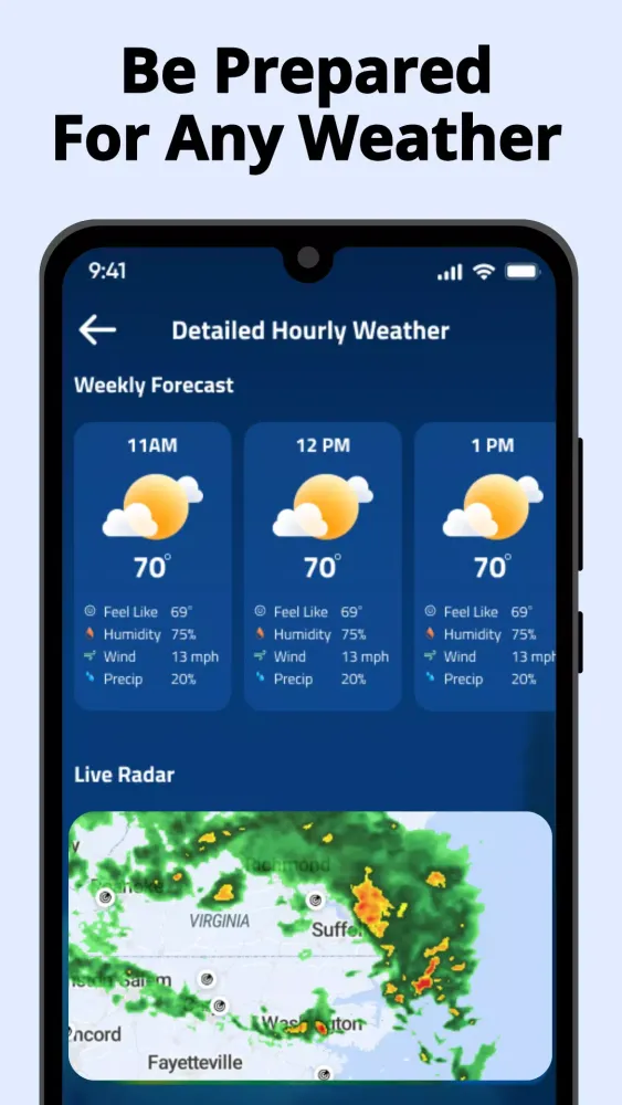 Weather Radar Home Screenshots