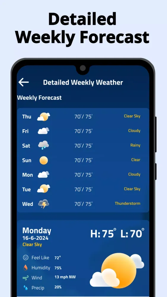 Weather Radar Home Screenshots