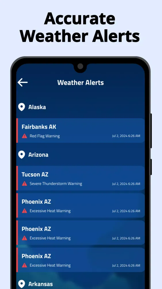 Weather Radar Home Screenshots