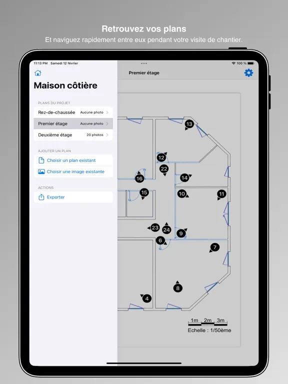PhotoReport - Save time! iPad  Screenshots