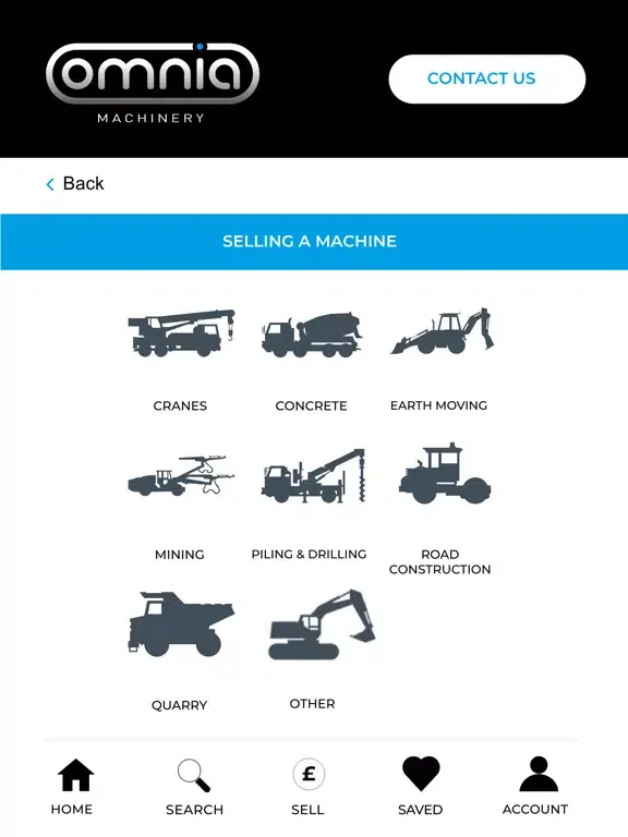 Capturas de pantalla de Omnia Machinery iPad 