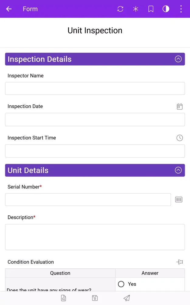 Advanced Forms Screenshots