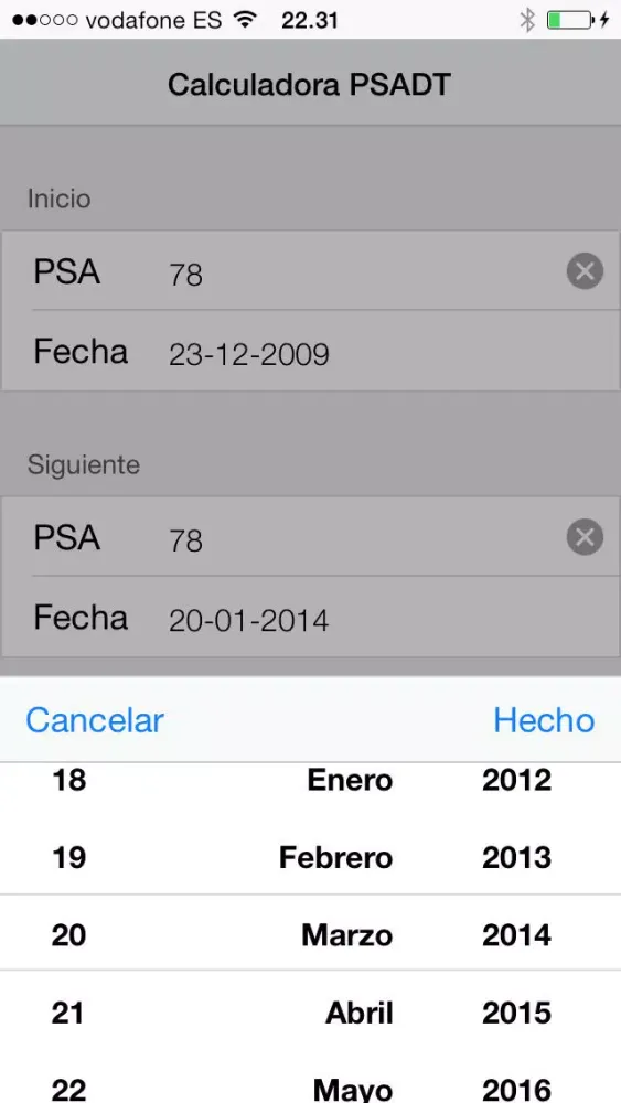 صور Tiempo de doblaje de PSA