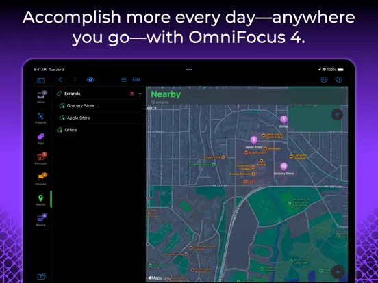OmniFocus 4 iPad Screenshots