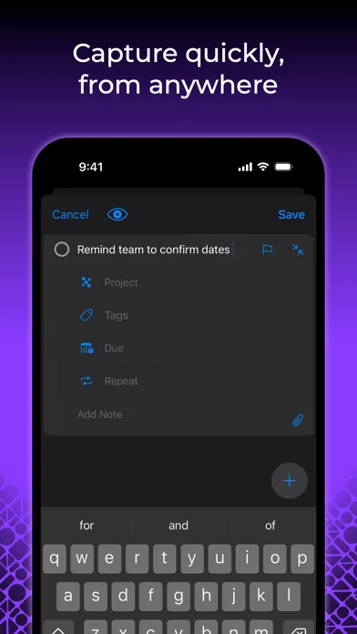 OmniFocus 4 Screenshots